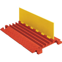 Checkers - On Floor Cable Covers Cover Material: Polyurethane Number of Channels: 4 - Benchmark Tooling