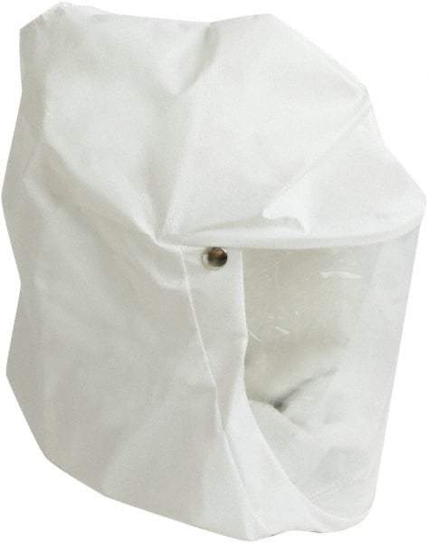 North - Universal Size, PAPR/SAR Compatible Headcover with Face Shield - Polypropylene, Compatible with North PA100 Series Hoods - Benchmark Tooling