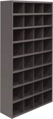 Durham - 32 Bin, Small Parts Storage Bin - 12" Deep x 35" Wide x 65" High - Benchmark Tooling