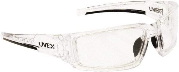Uvex - Clear Lenses, Framed Safety Glasses - Anti-Fog, Scratch Resistant, Size Universal, Wrap Around - Benchmark Tooling