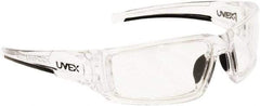 Uvex - Clear Lenses, Framed Safety Glasses - Anti-Fog, Scratch Resistant, Size Universal, Wrap Around - Benchmark Tooling