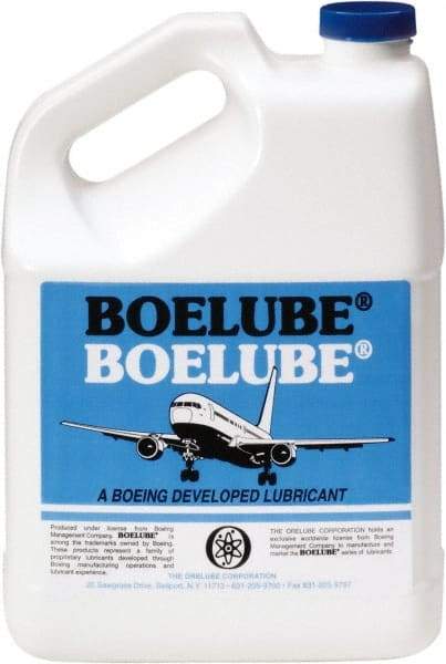 Boelube - BoeLube, 1 Gal Bottle Cutting & Grinding Fluid - Water Soluble, For Sawing - Benchmark Tooling