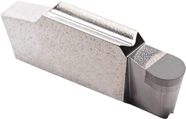 Seco - 1304LCGN Grade CBN010, 0.157" Cutting Width PCBN Grooving Insert - 0.157" Max Depth of Cut, Neutral, 0.0787" Corner Radius - Benchmark Tooling