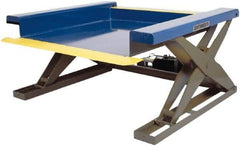 Southworth - 2,000 Lb Capacity Low Power Pallet Positioner Scissor Lift - 0.38" to 35-3/8" Lift Height, 50" Platform Length x 48" Platform Width - Benchmark Tooling