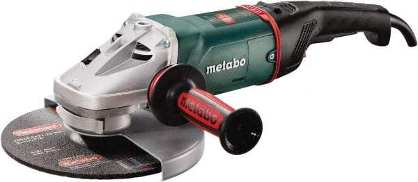 Metabo - 9" Wheel Diam, 6,600 RPM, Corded Angle & Disc Grinder - 5/8-11 Spindle - Benchmark Tooling