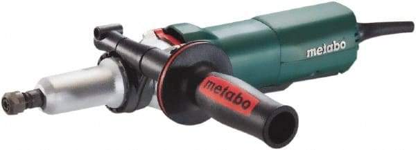 Metabo - 1/4 Inch Collet, 2,500 to 8,700 RPM, Straight, Electric Die Grinder - 120 Volt, 8.5 Amp, 8 Ft. Long Cord - Benchmark Tooling