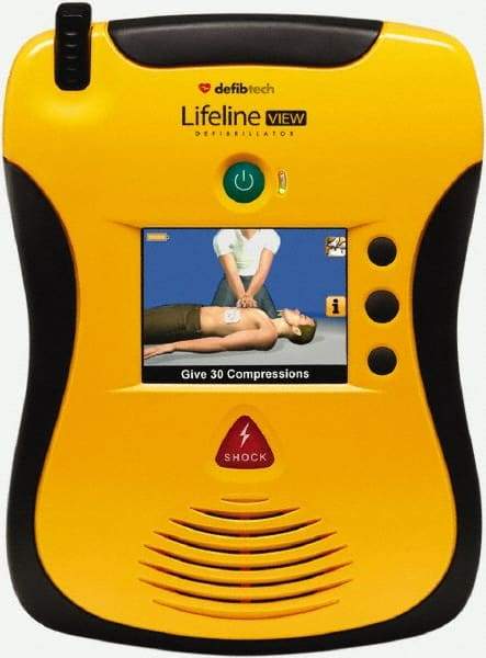 Defibtech - Adult Pad Defibrillator - Nonrechargeable Lithium Battery Included - Benchmark Tooling