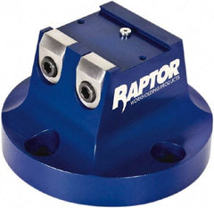 Raptor Workholding - 1-1/2" Jaw Width, 3" High Dovetail Vise - For Use with 4 & 5 Axis Workholding Systems - Benchmark Tooling