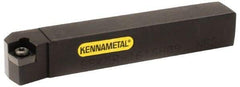 Kennametal - SVJB, Left Hand Cut, 3° Lead Angle, 12mm Shank Height x 12mm Shank Width, Neutral Rake Indexable Turning Toolholder - 160mm OAL, VB..1103.. Insert Compatibility, Series Screw-On - Benchmark Tooling