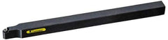 Kennametal - SRDC, Neutral Cut, 0° Lead Angle, 12mm Shank Height x 12mm Shank Width, Neutral Rake Indexable Turning Toolholder - 160mm OAL, RC..0802M0 Insert Compatibility, Series Screw-On - Benchmark Tooling