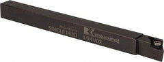 Kennametal - SDJC, Left Hand Cut, 3° Lead Angle, 1/2" Shank Height x 1/2" Shank Width, Neutral Rake Indexable Turning Toolholder - 6" OAL, DC..32.5. Insert Compatibility, Series Screw-On - Benchmark Tooling