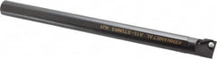 Kennametal - 23.62mm Min Bore Diam, 10" OAL, 3/4" Shank Diam, A-STUN Indexable Boring Bar - T321P Insert, Screw Holding Method - Benchmark Tooling