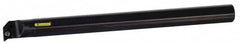 Kennametal - 33.02mm Min Bore Diam, 12" OAL, 1" Shank Diam, A-SDXC Indexable Boring Bar - DC.. Insert, Screw Holding Method - Benchmark Tooling