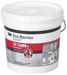 3M - 2 Gal Pail Red Acrylic & Latex Joint Sealant - -20 to 180°F Operating Temp, 10 min Tack Free Dry Time, Series CP 25WB - Benchmark Tooling