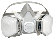 Half Facepiece Disposable Respirator Assembly; Medium 12/cs - Benchmark Tooling