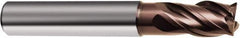 Guhring - 5/16", 4 Flute, Single End, Solid Carbide, Corner Chamfer End Mill - 2-1/2" OAL, Right Hand Flute, 13/16" LOC, Right Hand Cut - Benchmark Tooling