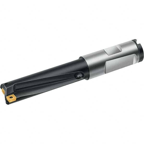 Walter - 66mm Max Drill Depth, 4xD, 16.5mm Diam, Indexable Insert Drill - 2 Inserts, 16mm Shank Diam, Combination Shank - Benchmark Tooling