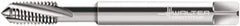 Walter-Prototyp - #12-24 UNC 3 Flute 2B Modified Bottoming Spiral Flute Tap - Powdered Metal, Bright Finish, 80mm OAL, Right Hand Flute, Right Hand Thread, Series 22416 - Exact Industrial Supply