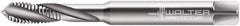 Walter-Prototyp - M10x1.50 Metric 3 Flute 6HX Modified Bottoming Spiral Flute Tap - Powdered Metal, Bright Finish, 100mm OAL, Right Hand Flute, Right Hand Thread, Series 204107 - Exact Industrial Supply