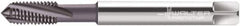 Walter-Prototyp - 3/8-24 UNJF 3 Flute 3B Modified Bottoming Spiral Flute Tap - Powdered Metal, AlCrN Finish, 100mm OAL, Right Hand Flute, Right Hand Thread, Series 2340663 - Benchmark Tooling