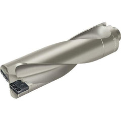 Walter - 240mm Max Drill Depth, 3xD, 80mm Diam, Indexable Insert Drill - 4 Inserts, NCT 80 Modular Connection Shank - Benchmark Tooling