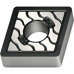 Walter - CNMA434 RK5 Grade WKK20S Carbide Turning Insert - TiCN/Al2O3/TiCN Finish, 80° Diamond, 1/2" Inscr Circle, 3/16" Thick, 1/16" Corner Radius - Benchmark Tooling