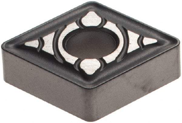 Walter - CNMG322 MK5 Grade WKK20S Carbide Turning Insert - TiCN/Al2O3/TiCN Finish, 80° Diamond, 3/8" Inscr Circle, 1/8" Thick, 1/32" Corner Radius - Benchmark Tooling