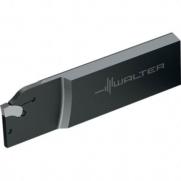 Walter - 1.2598" Blade Height, Left Hand Cut, Single End Indexable Cut-Off Blade - 20mm Max Depth of Cut, G2042 Blade - Benchmark Tooling