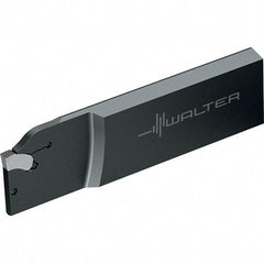 Walter - 1.2598" Blade Height, Right Hand Cut, Single End Indexable Cut-Off Blade - 20mm Max Depth of Cut, G2042 Blade - Benchmark Tooling