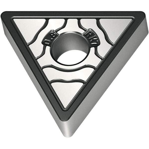 Walter - TNMA333 RK7 Grade WKK10S Carbide Turning Insert - TiCN/Al2O3/TiCN Finish, 60° Triangle, 3/8" Inscr Circle, 3/16" Thick, 3/64" Corner Radius - Benchmark Tooling