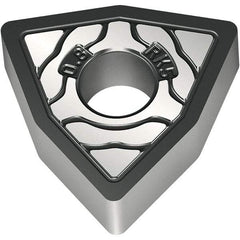 Walter - WNMA431 RK5 Grade WKK20S Carbide Turning Insert - TiCN/Al2O3/TiCN Finish, 80° Trigon, 1/2" Inscr Circle, 3/16" Thick, 1/64" Corner Radius - Benchmark Tooling