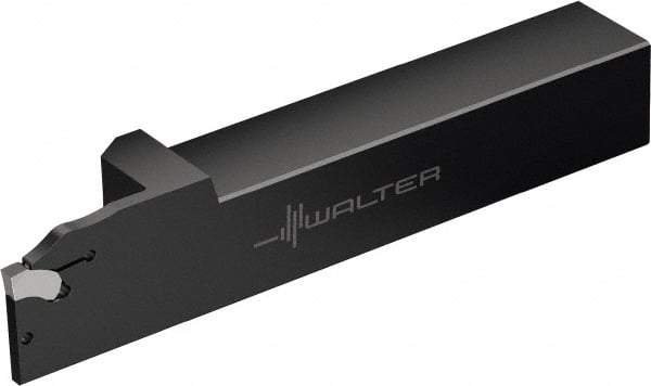 Walter - External Thread, 0.866" Max Depth of Cut, 4.9" OAL, Left Hand Indexable Grooving Cutoff Toolholder - 3/4" Shank Height x 3/4" Shank Width, SX-3.. Insert Style, G2012 Toolholder Style - Benchmark Tooling