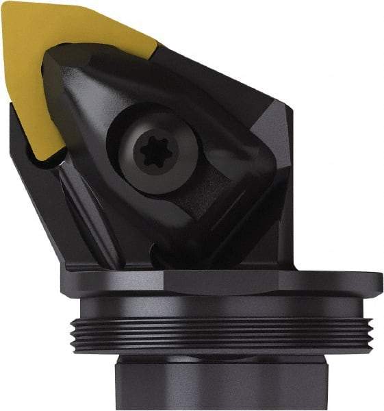 Seco - Left Hand Cut, Size GL32, WN.. 33.. Insert Compatiblity, Modular Turning & Profiling Cutting Unit Head - 22mm Ctr to Cutting Edge, 32mm Head Length, Series SteadyLine - Benchmark Tooling