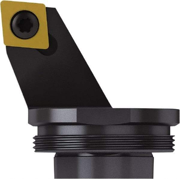 Seco - Left Hand Cut, Size GL32, CC.. 43.. Insert Compatiblity, Modular Turning & Profiling Cutting Unit Head - 22mm Ctr to Cutting Edge, 32mm Head Length, Series SteadyLine - Benchmark Tooling