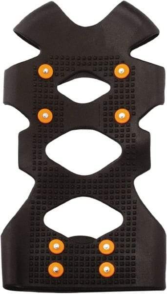 Ergodyne - Size 2XL, (Women's Size 2XL) Strap-On Cleat - Steel Studs Traction, Black - Benchmark Tooling