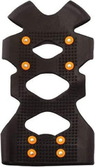 Ergodyne - Size 2XL, (Women's Size 2XL) Strap-On Cleat - Steel Studs Traction, Black - Benchmark Tooling