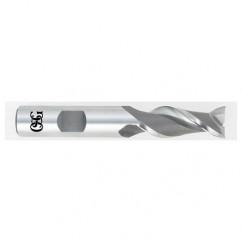 1-1/2 Dia. x 4-1/2 Overall Length 2-Flute Square End HSS-CO SE End Mill-Round Shank-Center Cutting-Uncoated - Benchmark Tooling