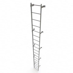 TRI-ARC - Rolling & Wall Mounted Ladders & Platforms Type: Fixed Ladder Style: Safety Cage - Benchmark Tooling