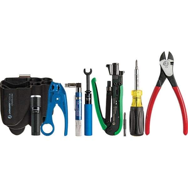 Jonard Tools - Coaxial Tool Kit - RG11, RG59, RG6 & RG7 Compatible - Benchmark Tooling