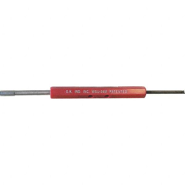 OK Industries - 24 AWG, Plastic, Hand Turning Wire Wrapping and Unwrapping Tool - Noninsulated, 1-1/2 Inch Deep - Benchmark Tooling