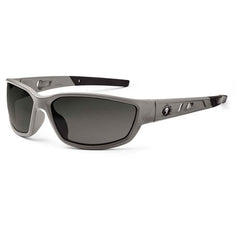 Kvasir Smoke Lens Matte Gray Safety Glasses - Benchmark Tooling