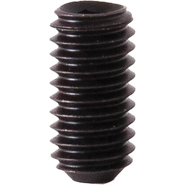 TE-CO - 1/2-13, Steel, Black Oxide Finish, Edge Clamp Screw - Benchmark Tooling