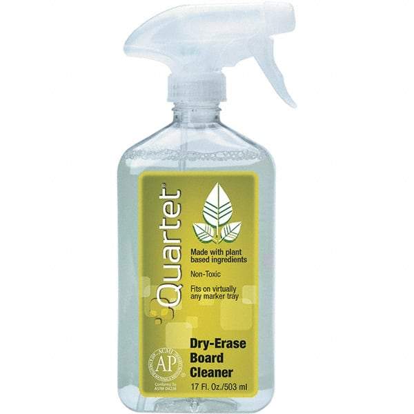 Quartet - 17 oz Spray Bottle White Board & Dry Erase Board Cleaner - For Use with Dry Erase Marker Boards - Benchmark Tooling