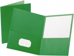 OXFORD - 8-1/2" Long x 11" Wide Pocket - Green - Benchmark Tooling