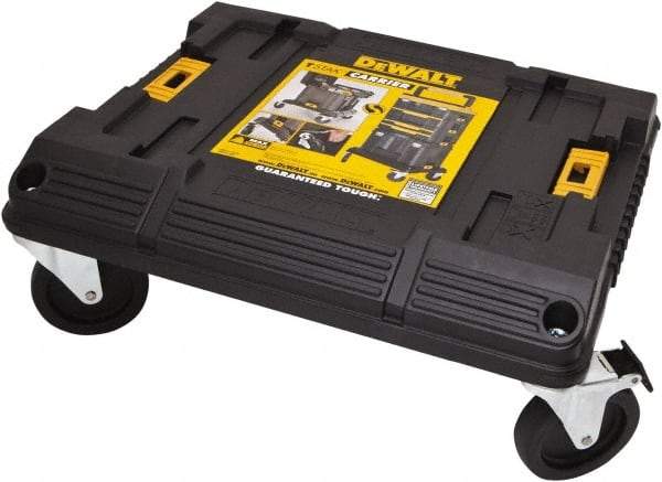 DeWALT - 220 Lb Capacity Steel Dolly - 18.92" Long x 17" Wide x 7" High, 0.39" Wheels - Benchmark Tooling