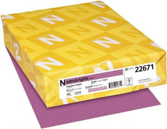 Neenah Paper - 8-1/2" x 11" Planetary Purple Colored Copy Paper - Use with Laser Printers, Copiers, Inkjet Printers - Benchmark Tooling