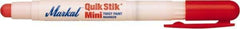 Markal - Red Solid Paint Marker - Fine Medium Tip, Alcohol Base Ink - Benchmark Tooling