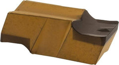 Iscar - 635055GIPI E Grade IC8250, 6.35mm Cutting Width Carbide Grooving Insert - 3.1mm Max Depth of Cut, Neutral, 0.55mm Corner Radius, TiCN/Al2O3/TiN Finish - Benchmark Tooling