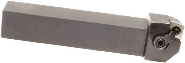 Sumitomo - MCRN, Right Hand Cut, 15° Lead Angle, 1-1/4" Shank Height x 1-1/4" Shank Width, Positive Rake Indexable Turning Toolholder - 6" OAL, CNMG 432 Insert Compatibility, Series Multi-Option - Benchmark Tooling