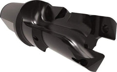 Allied Machine and Engineering - 32 to 35mm Diam, Straight Shank, 38.1mm Body Shank Diam, Combo Chamfer and Countersink Drill - TCMT 16T304 Insert, 133.35mm OAL - Benchmark Tooling